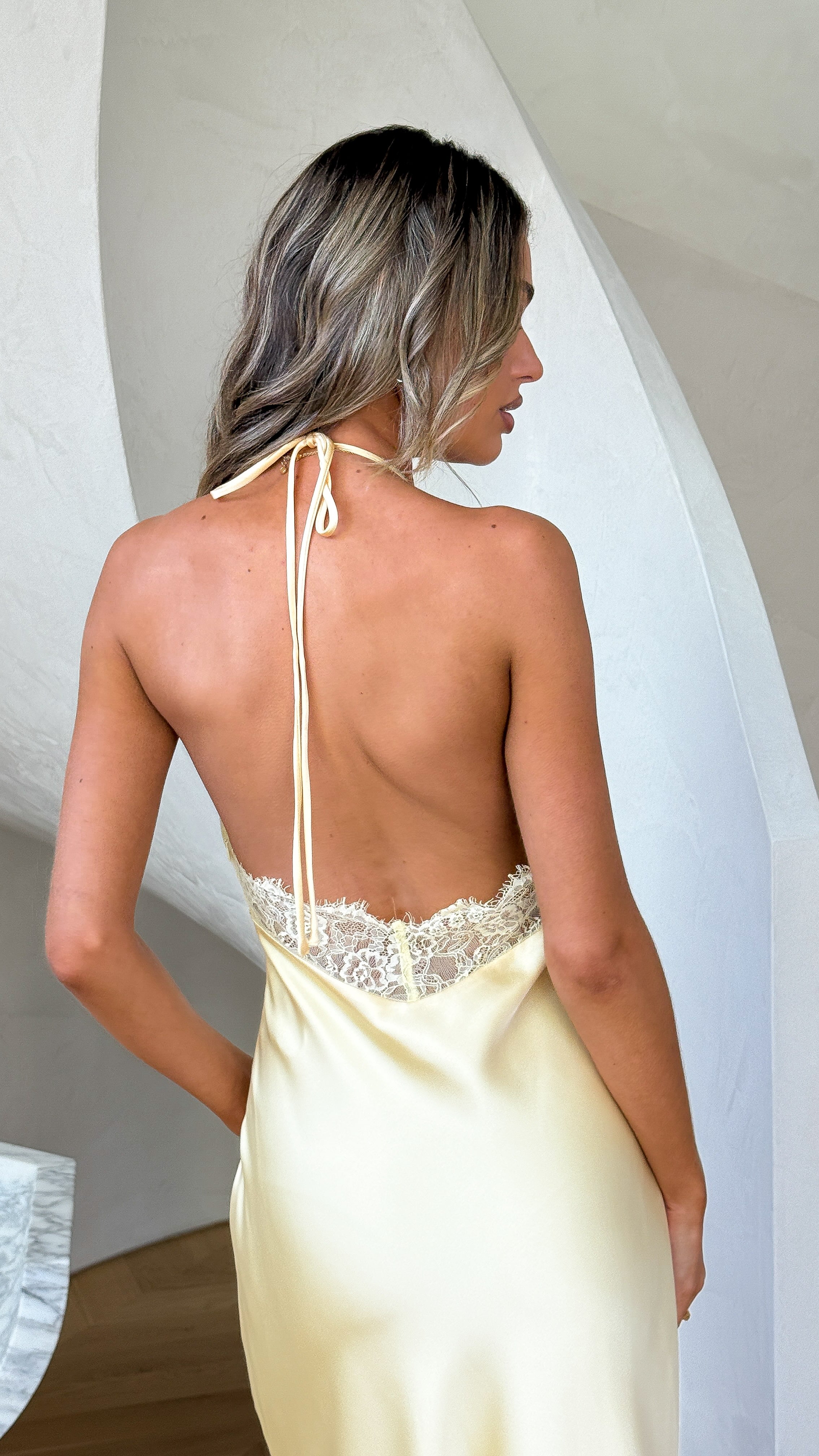 Harlow Maxi Dress - Yellow