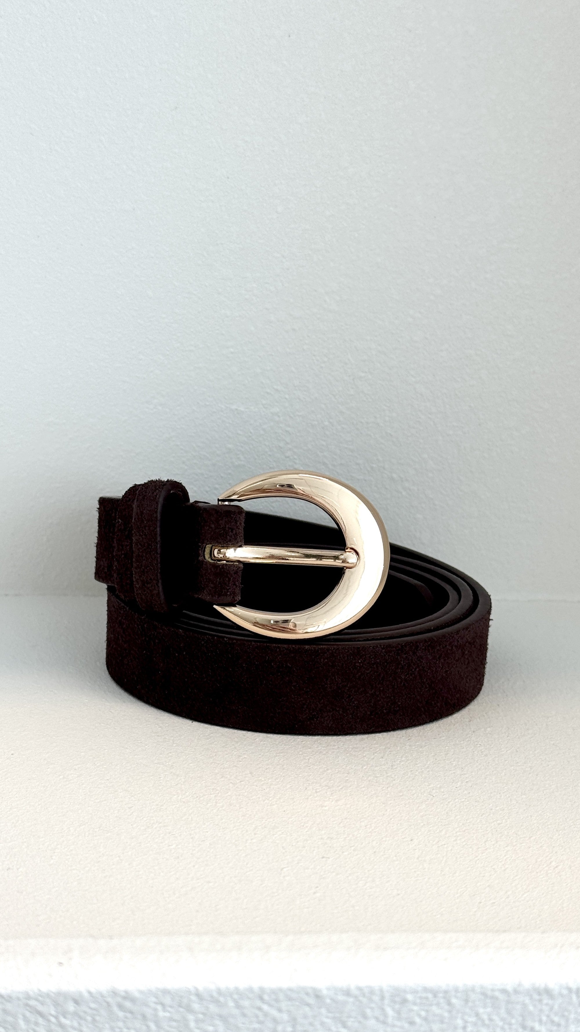 Classic Everyday Belt - Brown Genuine Leather