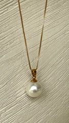 Classic Pearl 18K Gold Plated Necklace - Gold