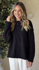 Hayden Knit Jumper - Black