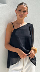 Hazel Top - Black