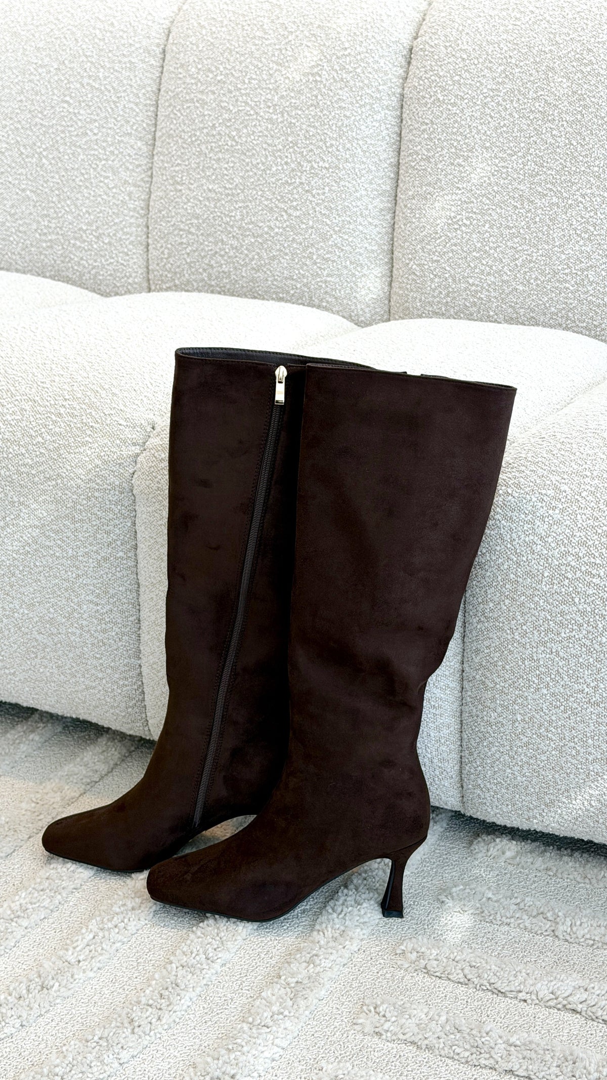 Corbin Boots - Dark Cacao Suede