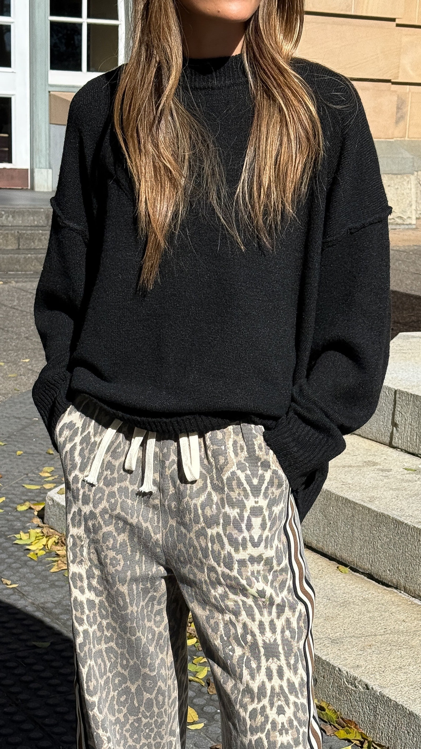 Haven Knit Sweater - Black