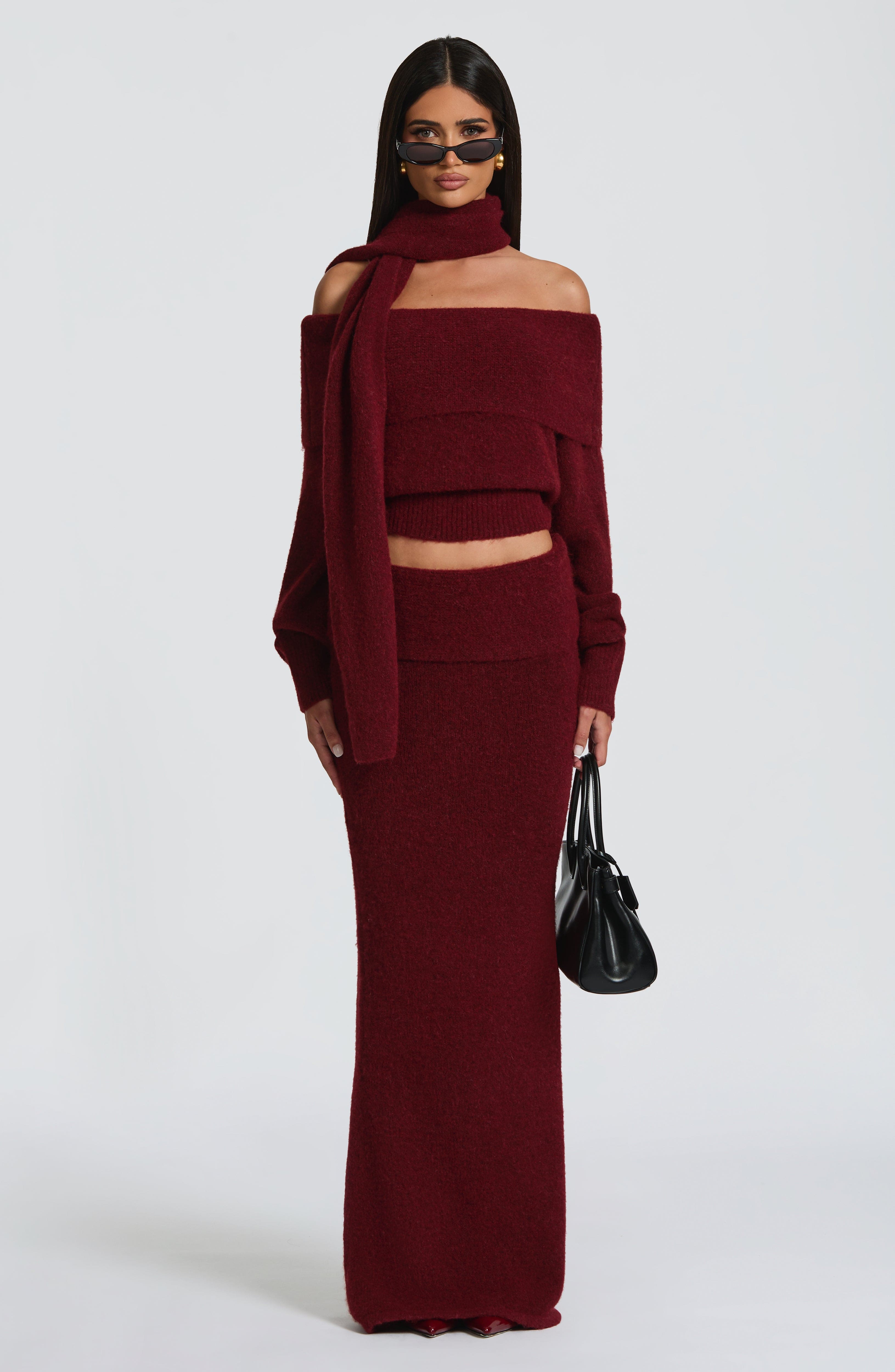 Andie Top - Burgundy