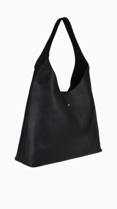 Duke Hobo Bag - Black PU