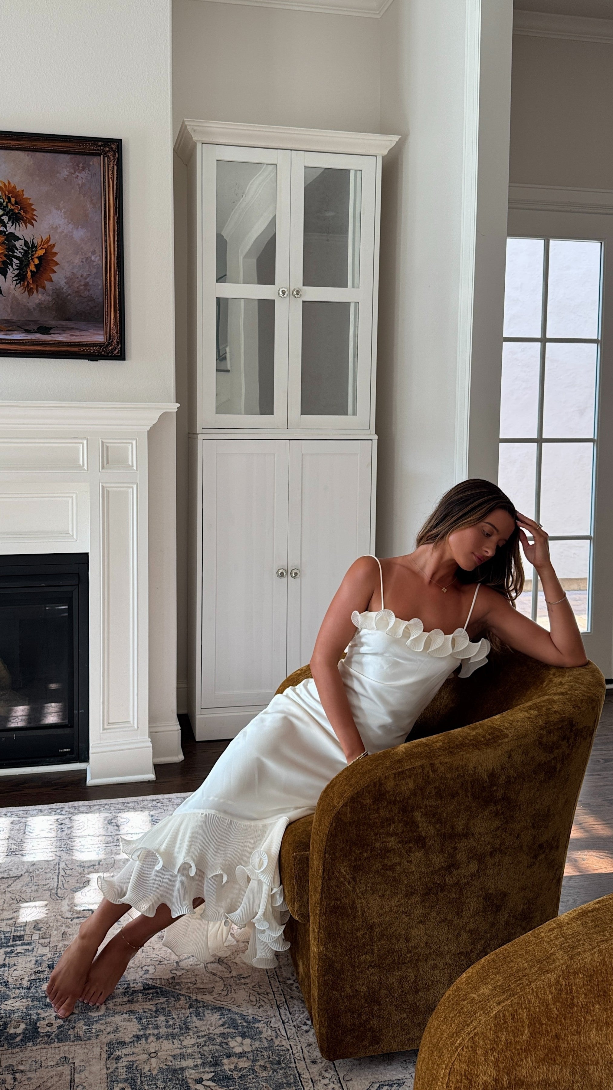 Eleanor Maxi Dress - Ivory