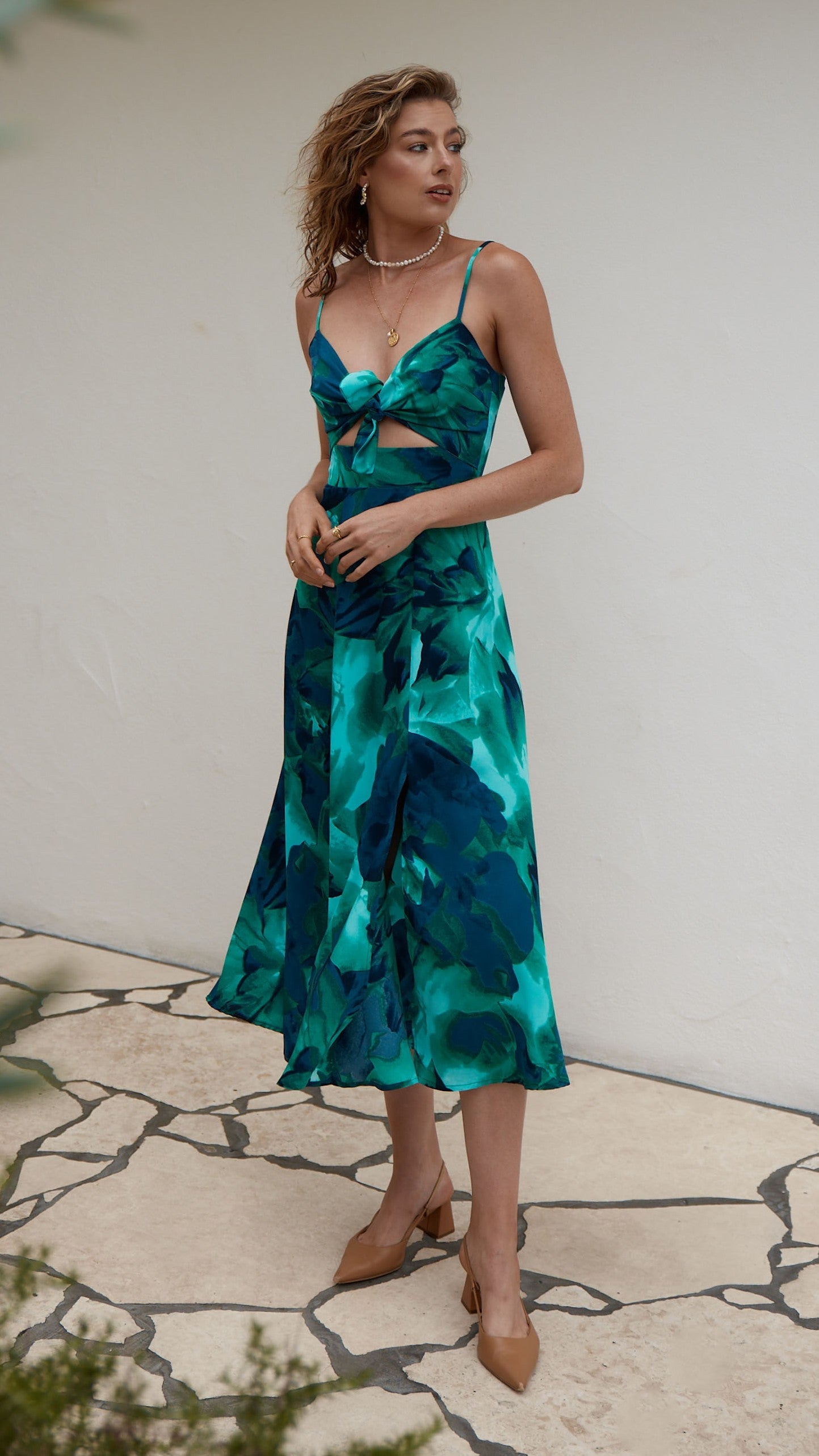 Dreamers Midi Dress - Calista Print