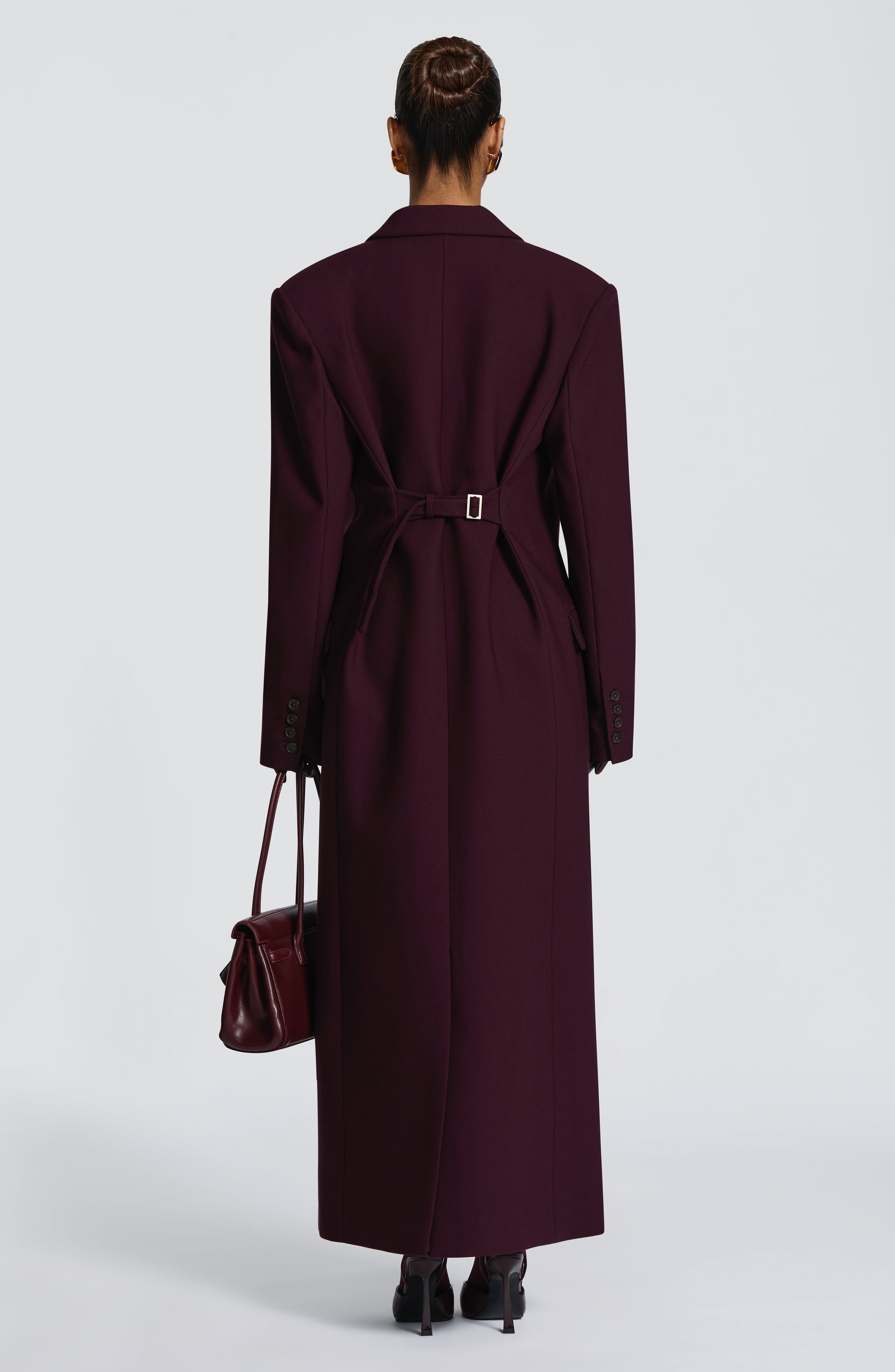 Michelle Coat - Plum