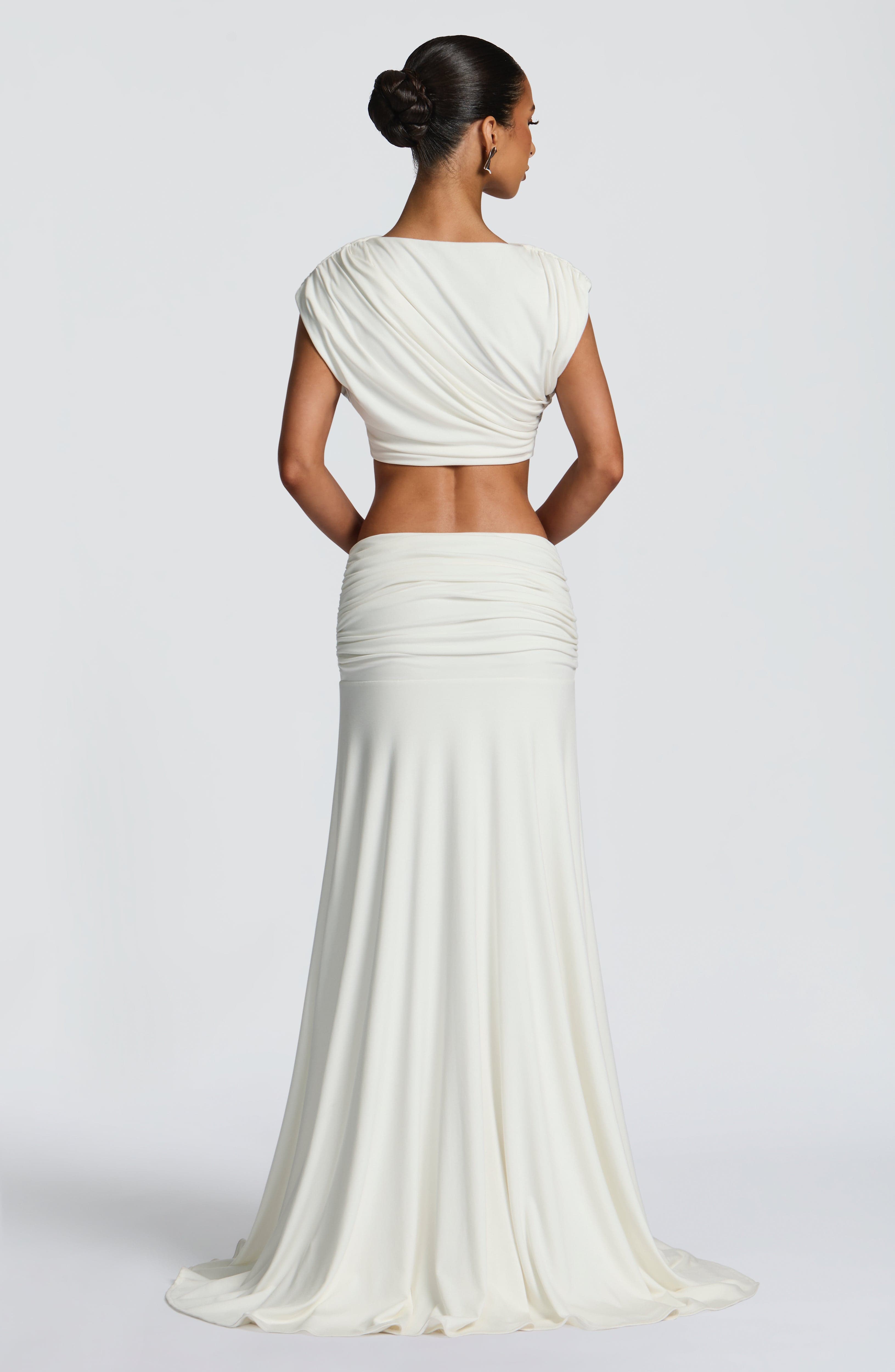 Paige Maxi Skirt - Ivory
