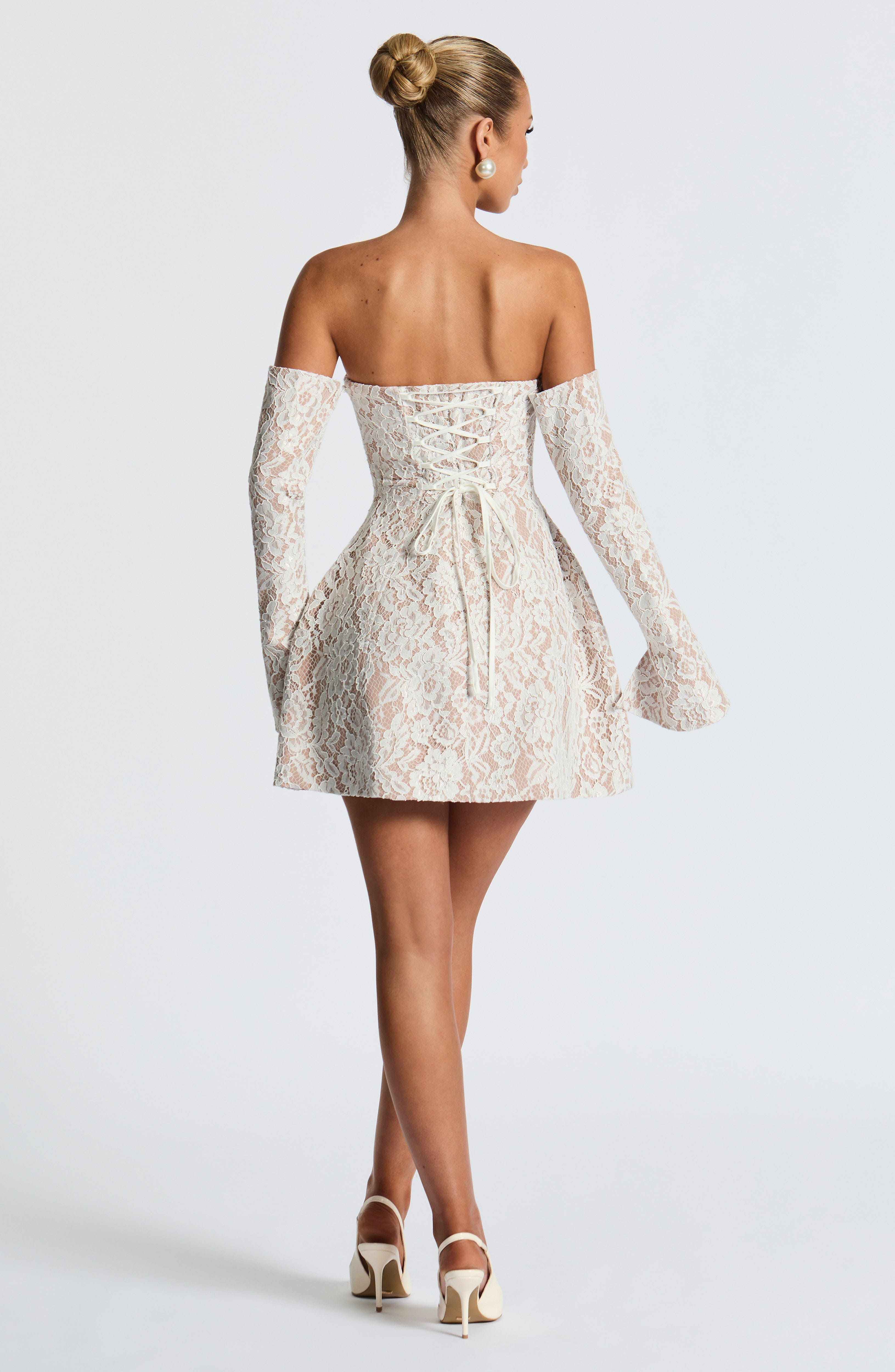 Salone Mini Dress - Ivory